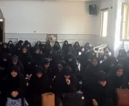 تجمع طلاب در حمایت از مردم مظلوم فلسطین