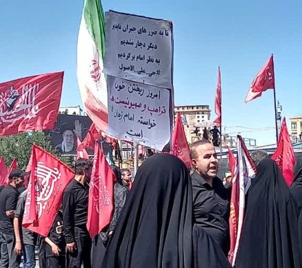 گزارش تصویری از مراسم تشییع قائد شهید امت- مشهد